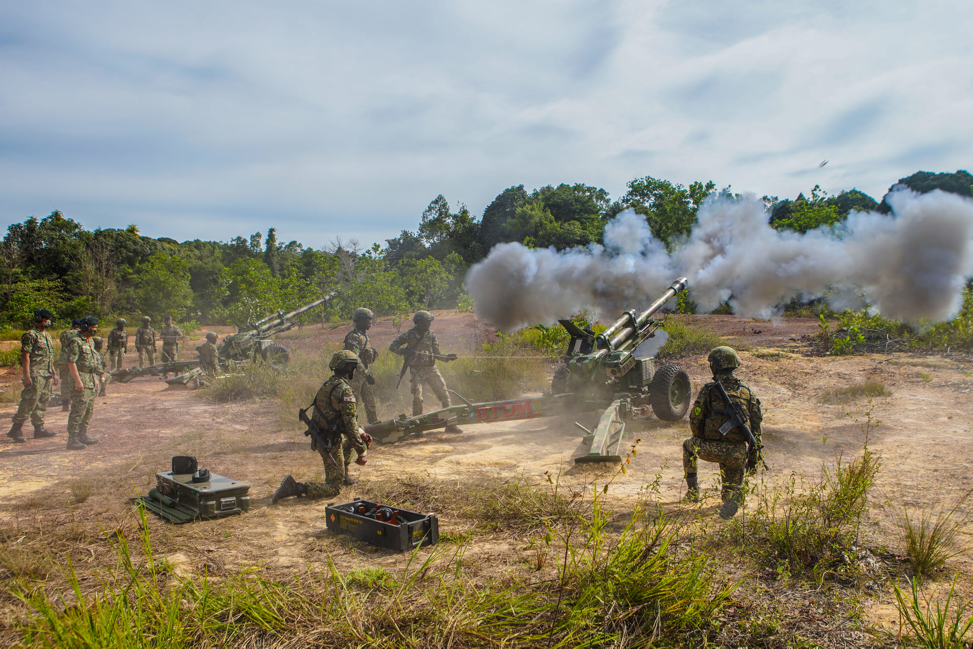 Nexter Guns Operational Malaysian Defence